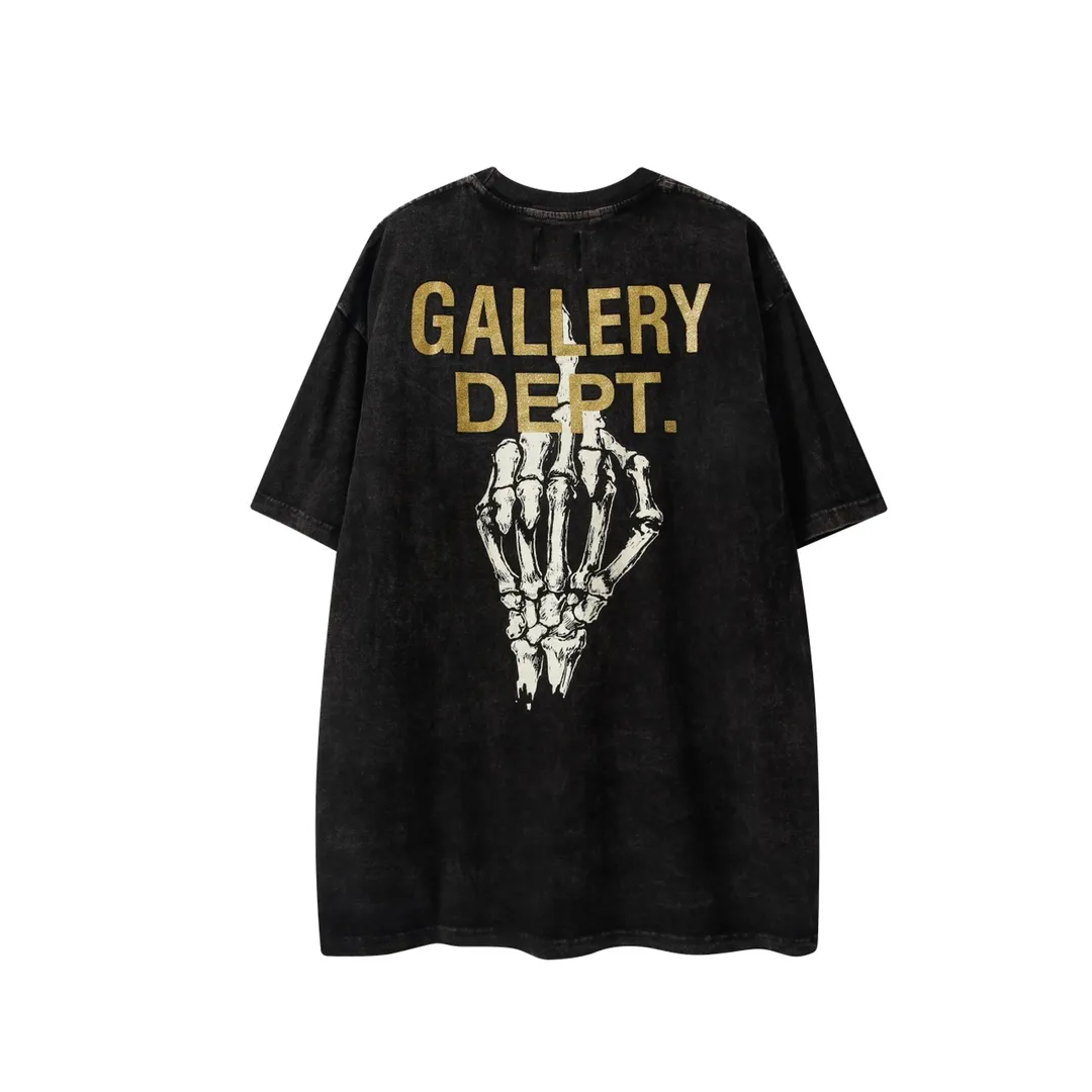 GALLERY. DEPT new short-sleeved T-shirt Style number: D2333 P116 Color: Black Size: S M L XL